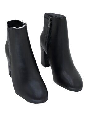 MIA Carla Black Ankle Bootie Women's Heel Boot Size 6